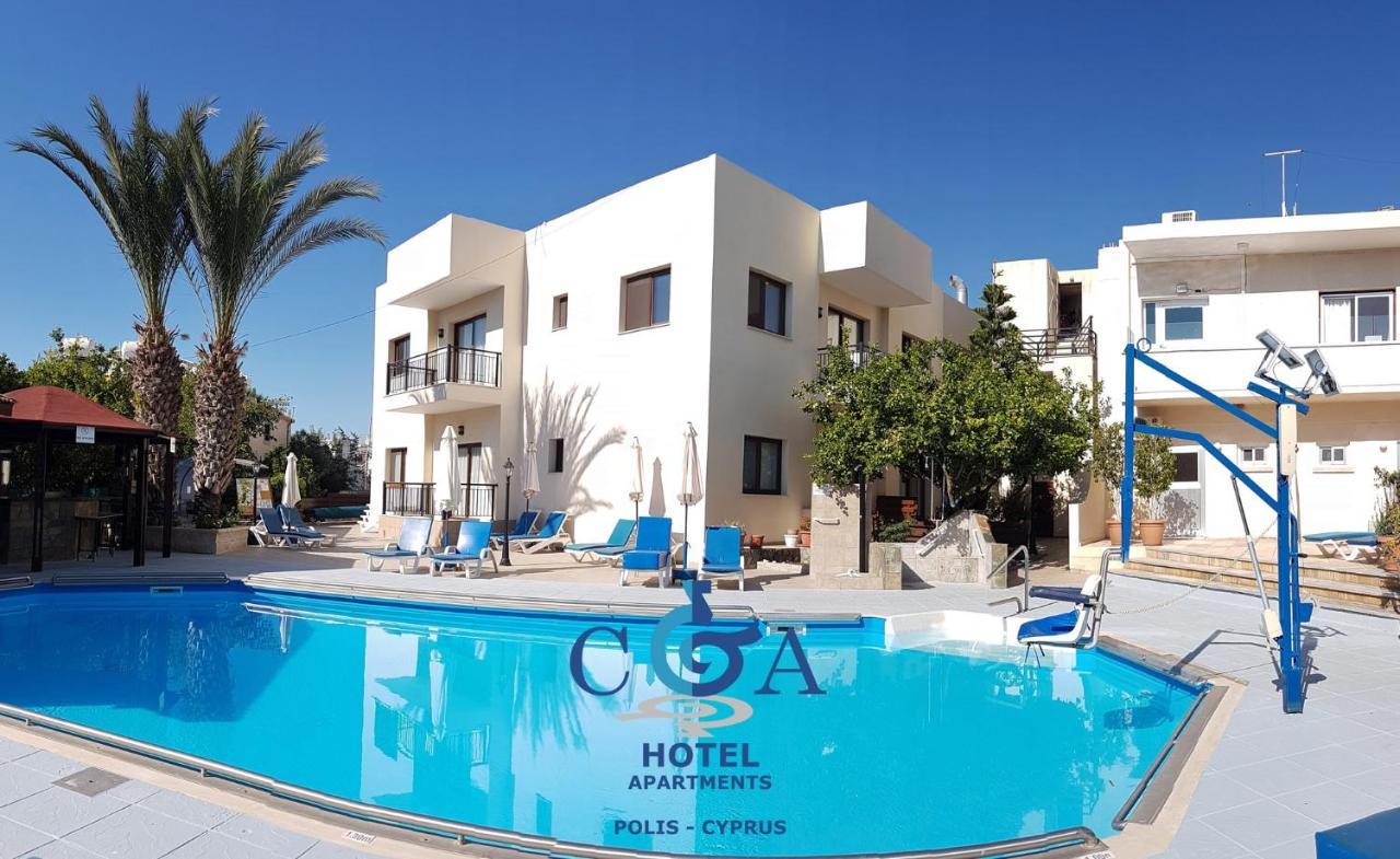 C & A Hotel Apartments Polis Eksteriør billede